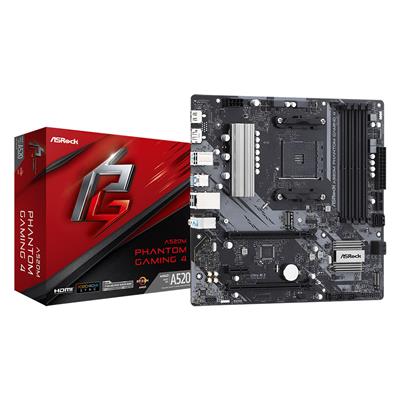 Motherboard ASRock A520M PHANTOM GAMING 4 AMD Sock